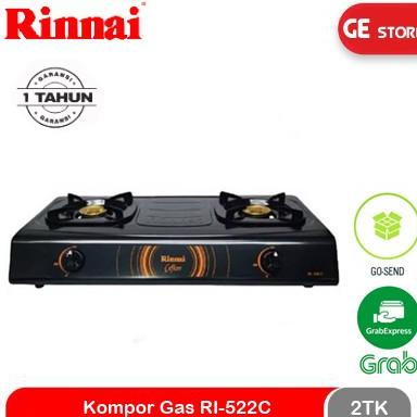 available Kompor Gas 2 Tungku Rinai RI 522c