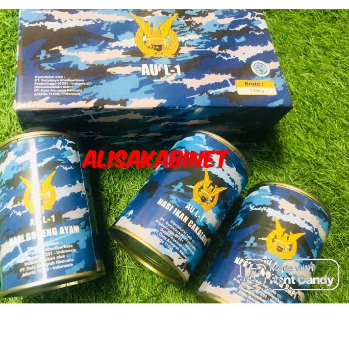 

Terbaik Ransum Makanan Nasi Kaleng Ecer 1 Menu TNI AU Ex 6 Nov 2022 buruan