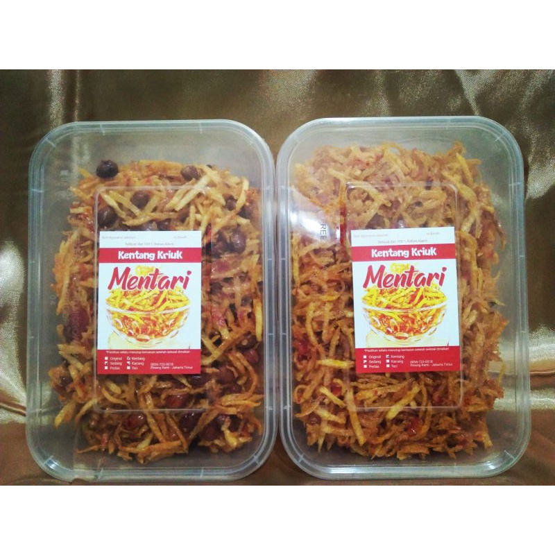 

(Cup) Kentang Kriuk Mentari (teman makan murah untuk anak kos, anak rantau, maupun yang sedang keluar negeri)