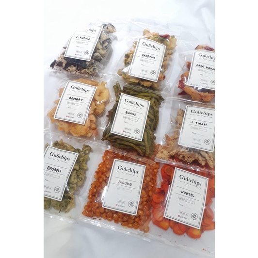 

KRIPIK SAYUR PREMIUM by GULI CHIPS
