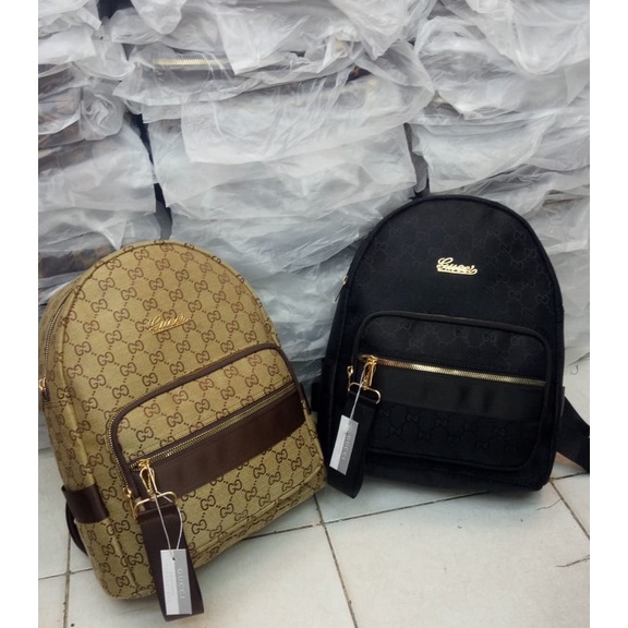 tas ransel Lv wanita full embos merk