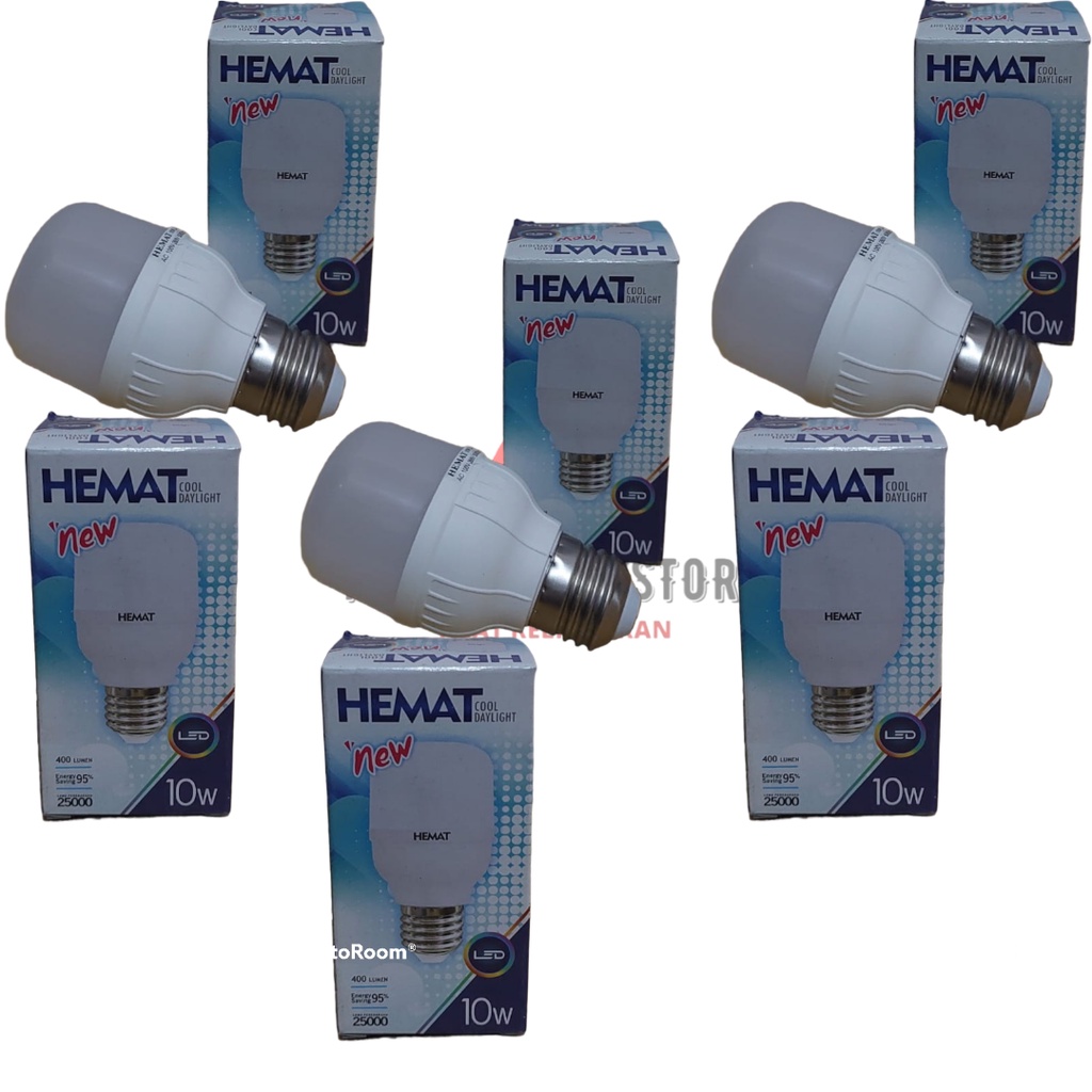 Lampu LED NEW HEMAT 10 Watt