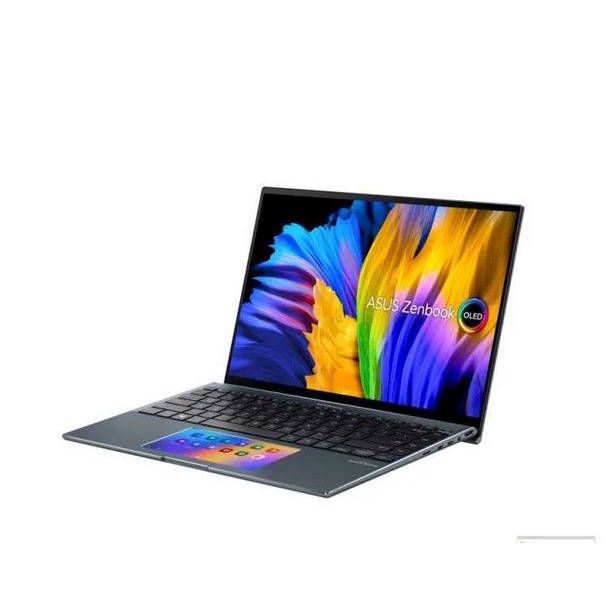 LAPTOP ASUS ZENBOOK 14X UX5400EG INTEL CORE I7 1165G7 RAM 16GB 512GB SSD WQXGA OLED MX450 TOUCH BL WIN11PRO PINE GREY