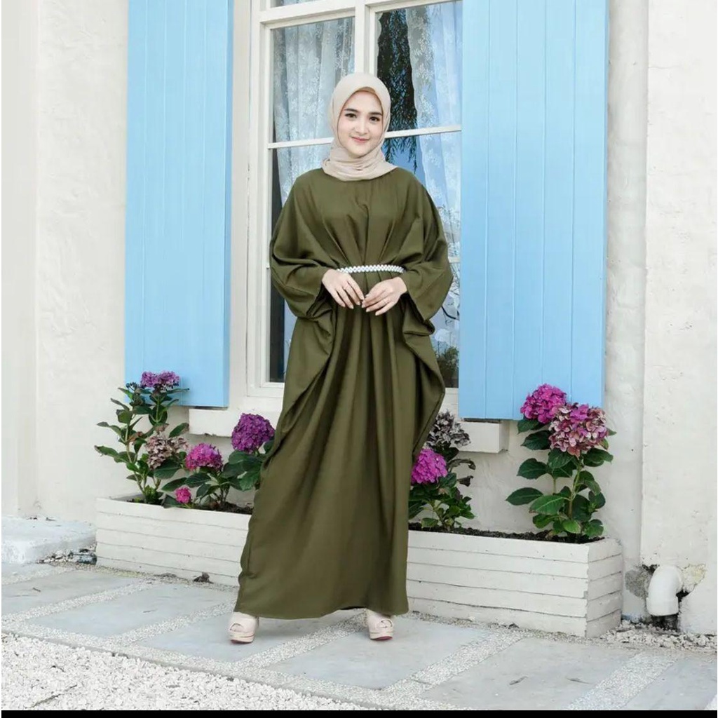 Adhisti kafftan gamis premium  (VH)