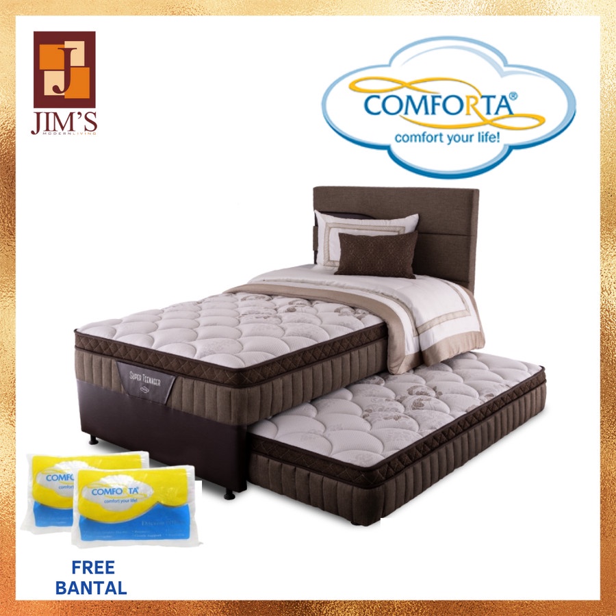 Comforta Spring Bed Multibed / Kasur Sorong - Super Teenager Full Set