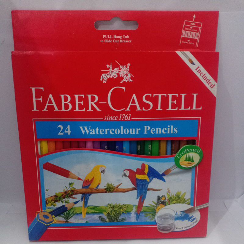 

Pensil warna Faber Castell 24warna
