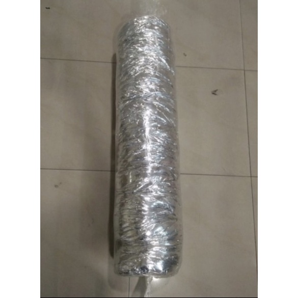 Flexible 12 inch isolasi Glasswool Fleksibel ducting ac