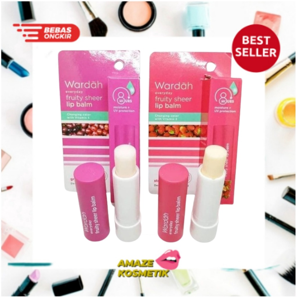 Wardah Everyday Fruity Sheer Lip Balm