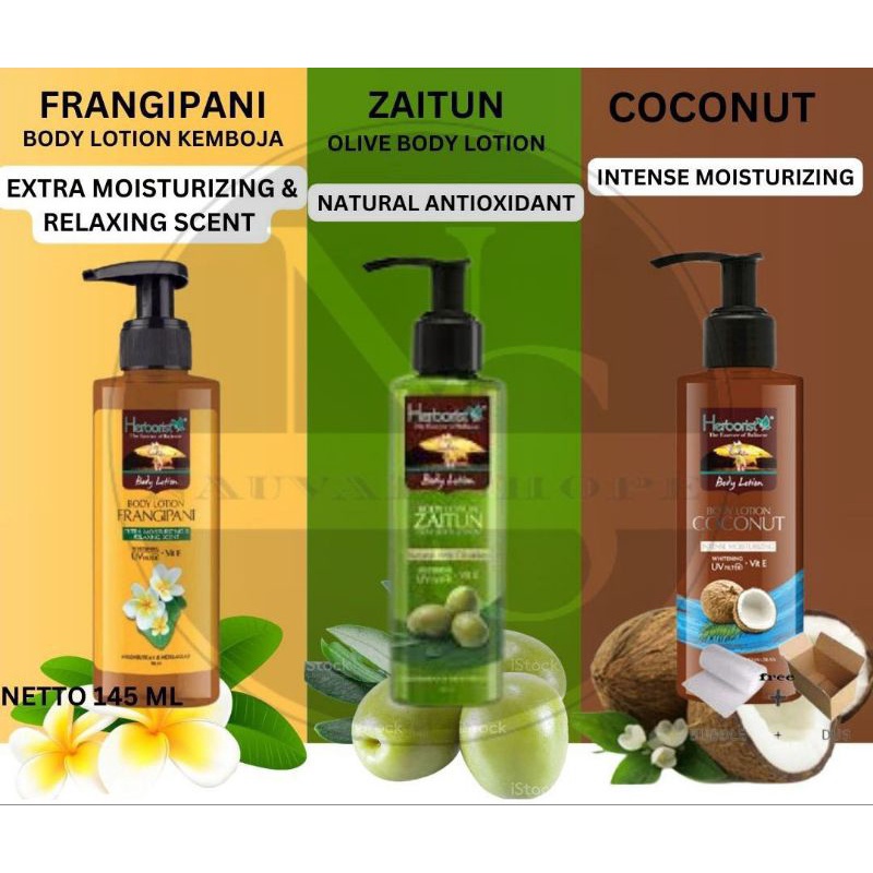 Jual Herborist Body Lotion 145ml All varian (isi 3pcs) Shopee Indonesia