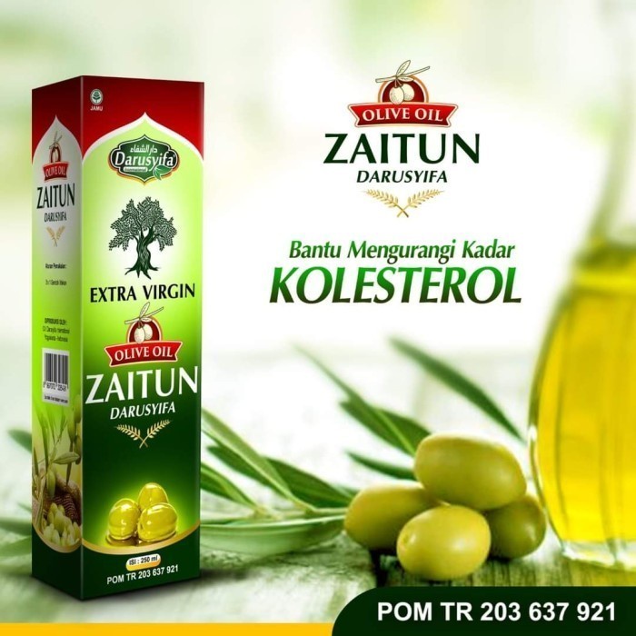 

Minyak Zaitun Darusyifa Extra Virgin Olive Oil 250 ml