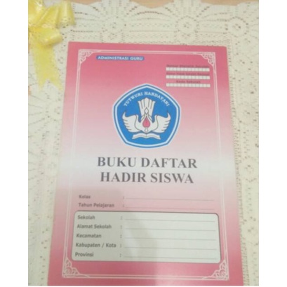 

Buku Daftar Hadir Siswa SD Kurikulum Merdeka