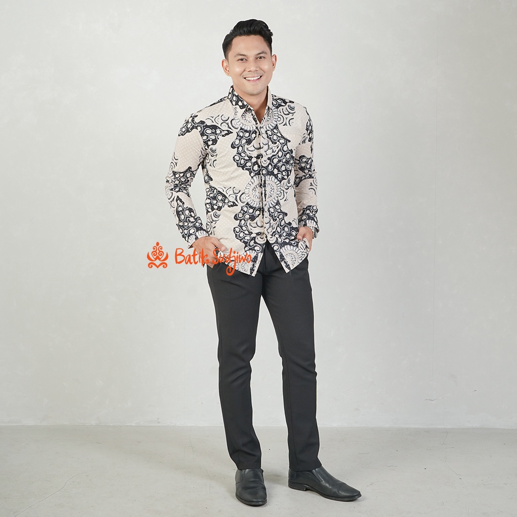 Atasan Kemeja Batik Pria Regular 1073