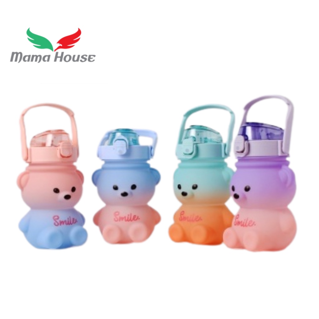 [MH] Botol Minum Anak Gemoy Warna Motif Tedy Bear 1,4 Liter