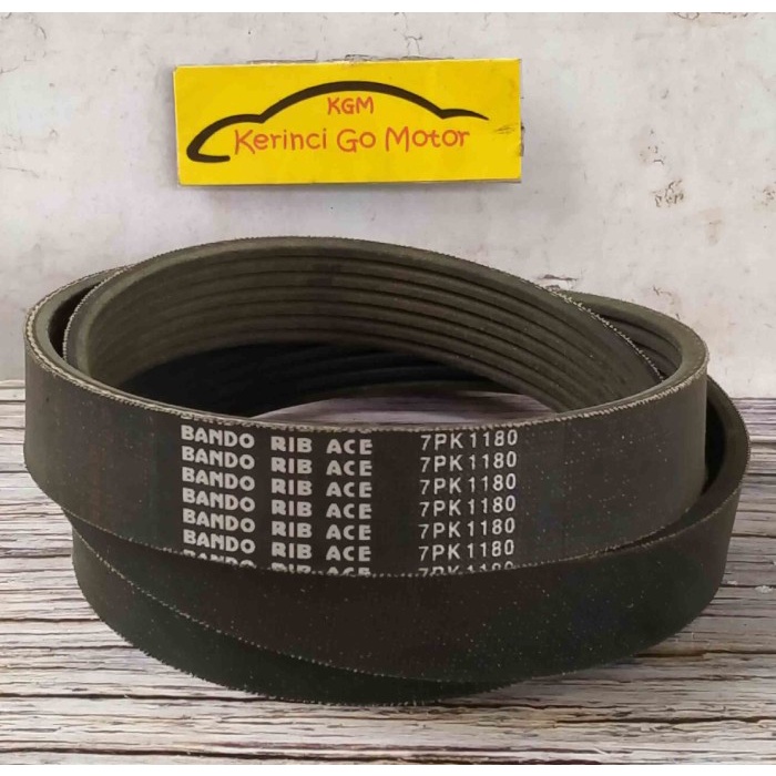 BANDO VAN BELT 7PK 1180 RIB BELT TALI KIPAS TOYOTA ETIOS