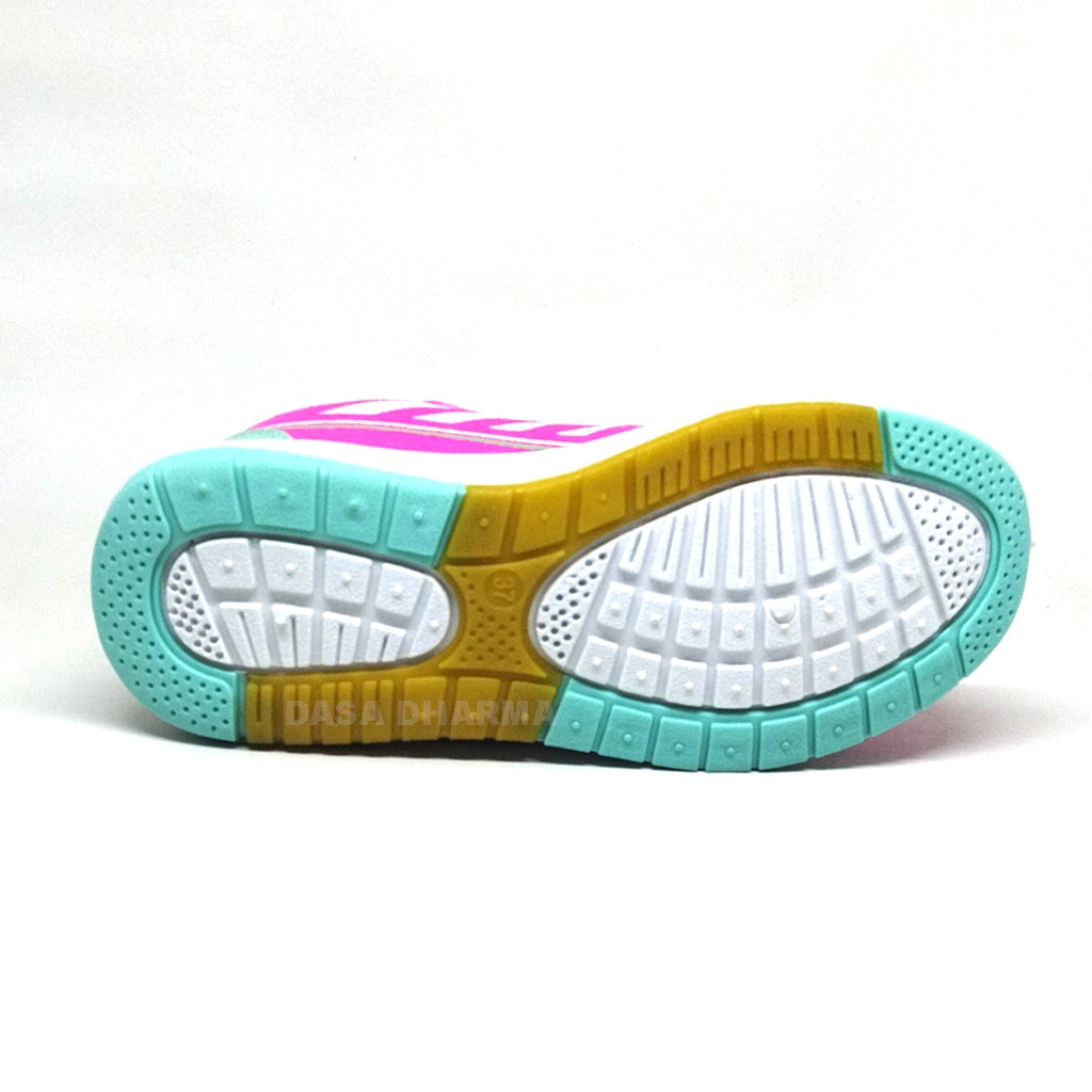 Sepatu Pro ATT Wanita Sneakers Sport Running Olahraga Senam Lari Warna Pink Merah Jambu