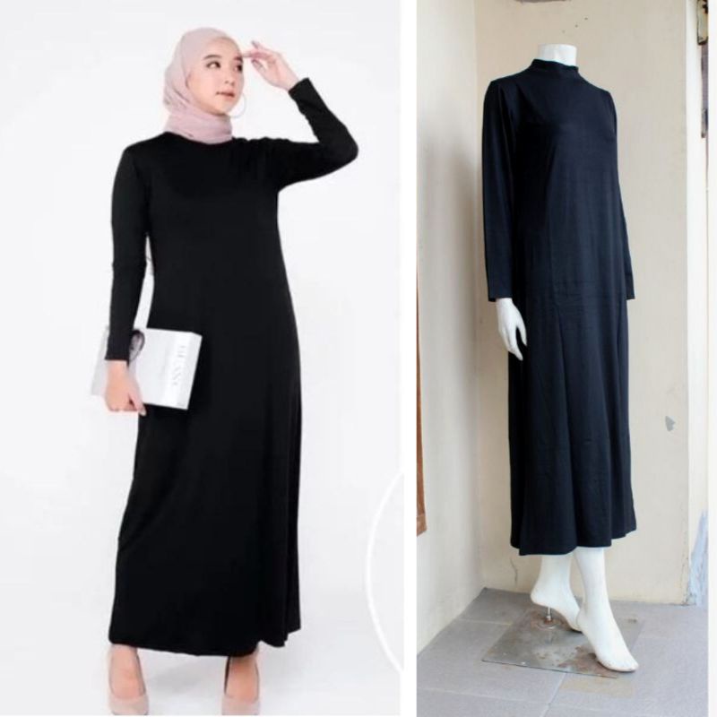 Manset Gamis Lengan Panjang Spandek Premium Tebal fit Standar Sampai Jumbo