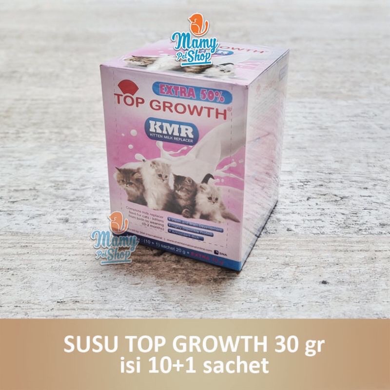 

SUSU TOP GROWTH 1 BOX ISI 11 BERAT 30 GR