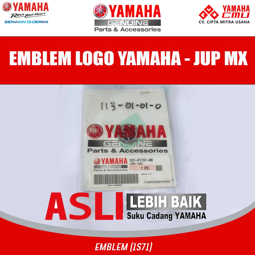 EMBLEM LOGO YAMAHA - JUPITER MX