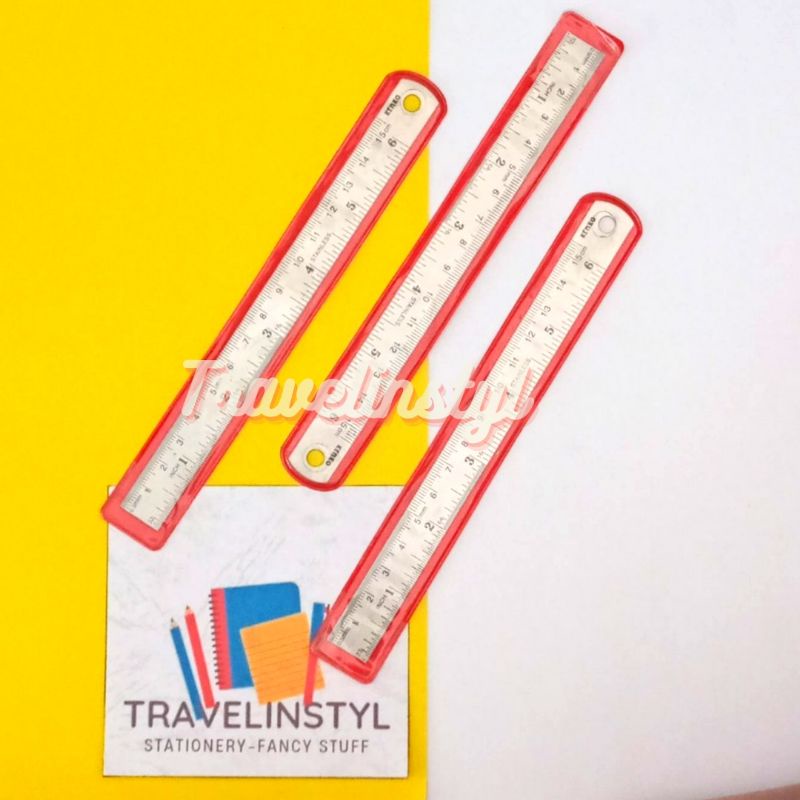 Penggaris Besi 15cm Kenko