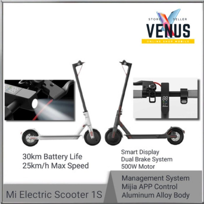 Electric scooter 1s Upgrade from Skuter M365 with LCD