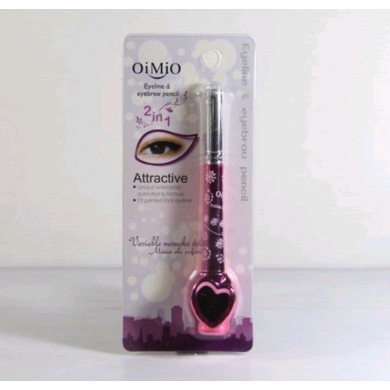 Oimio Eyeline & eyebrow pensil alis 2in1