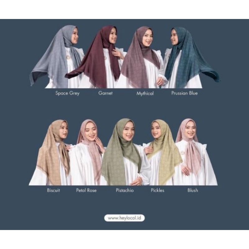 MONOGRAM SCARF HEYLOCAL DAN LONDON BAG HEYLOCAL MAROON