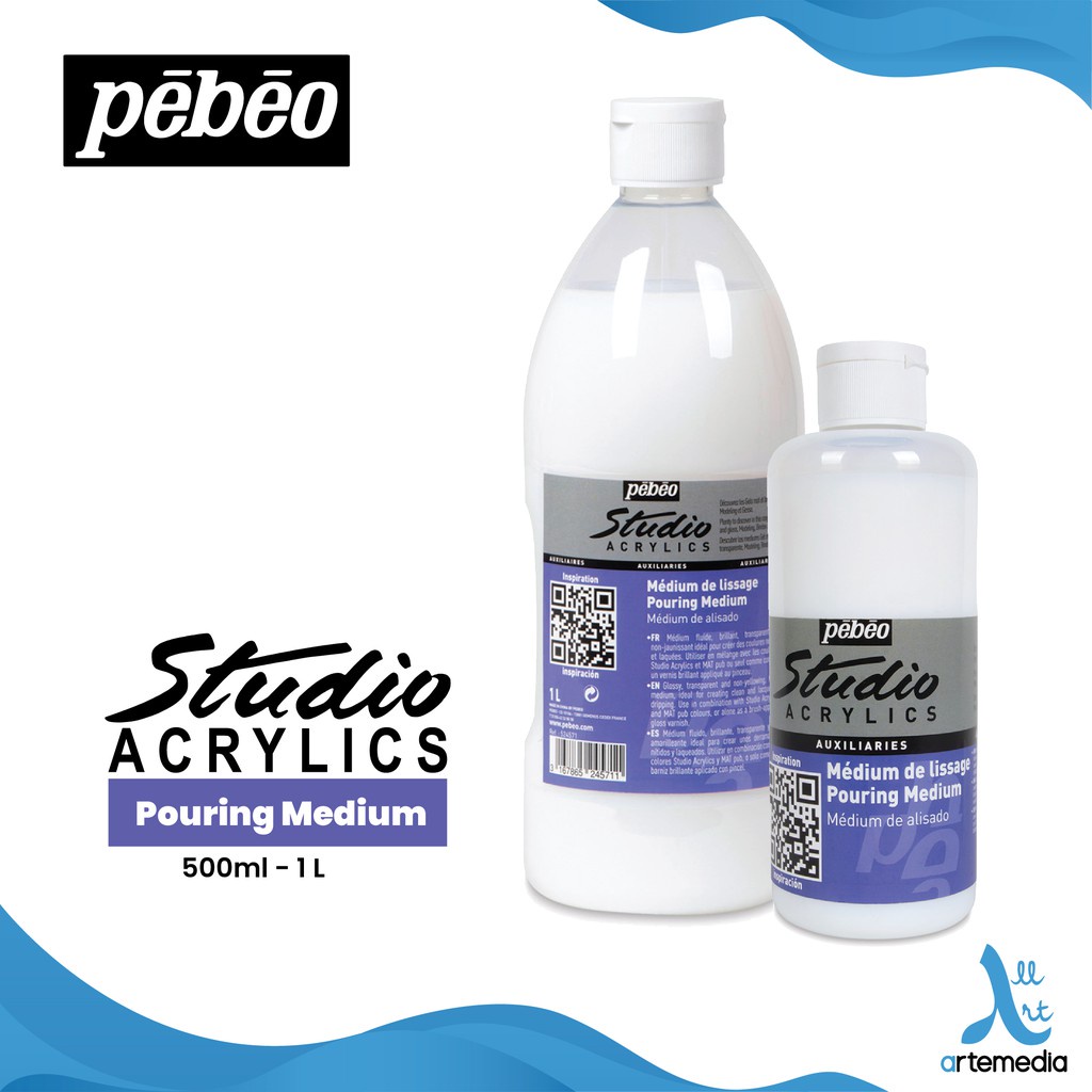 

Pebeo Studio Acrylic Pouring Medium Cat Akrilik
