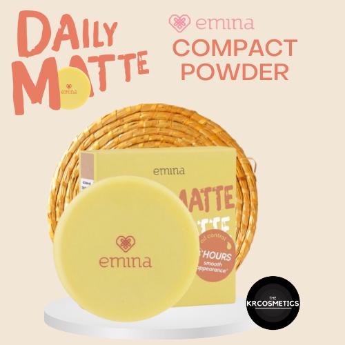 Emina Daily Matte Compact Powder bedak padat 11 gr