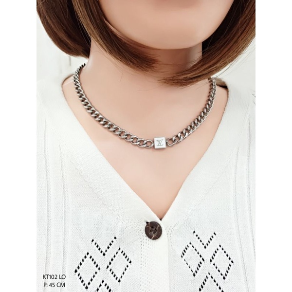 Kalung Titanium Wanita KT102 LO