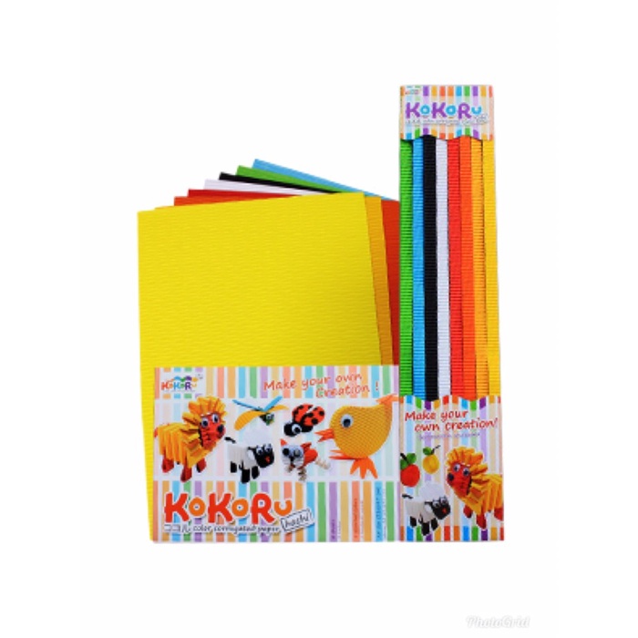 

Promo Bulan Ini Corrugated Paper / Kertas Bergelombang Kokoru Hachi Ukuran A4 Hot Sale