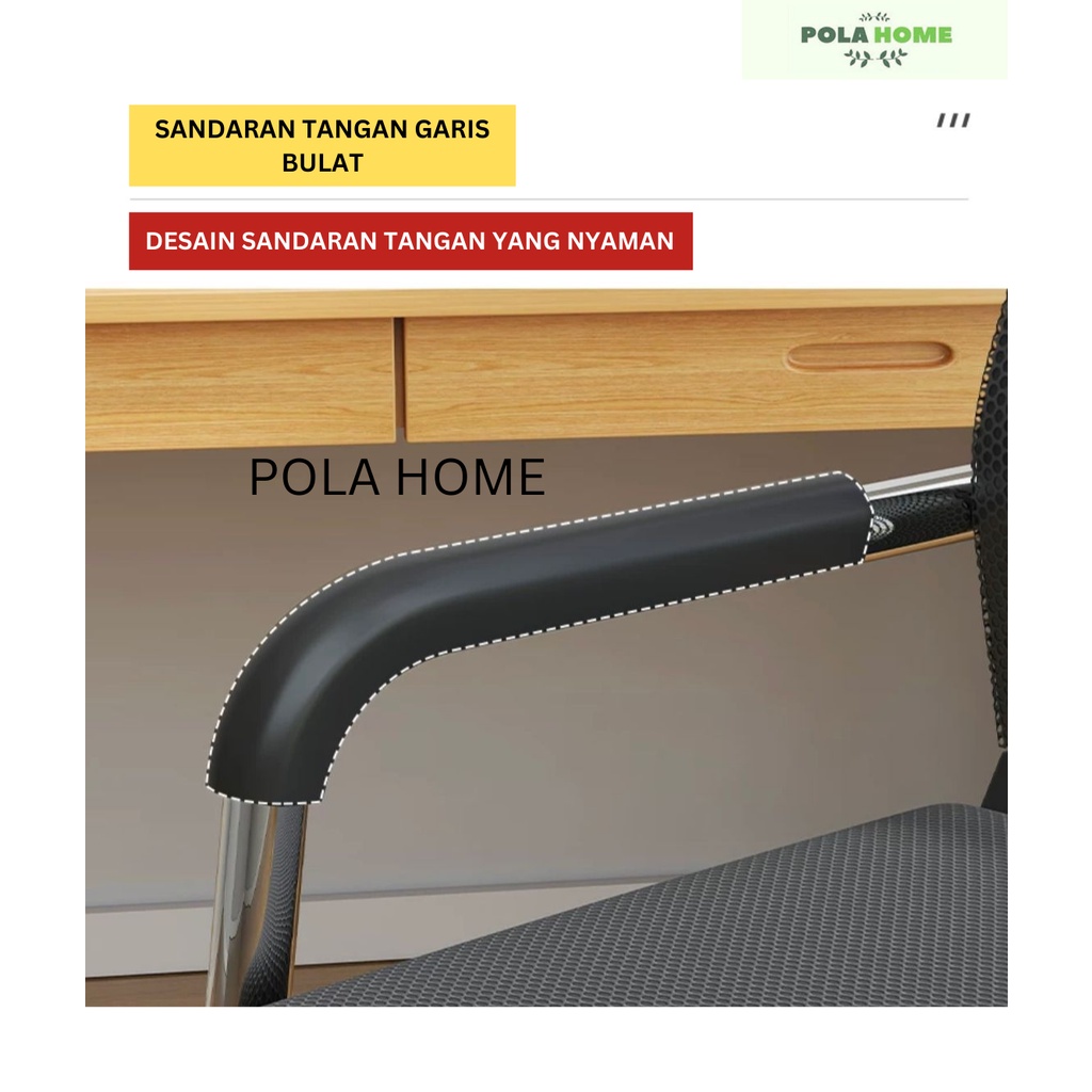 Pola Kursi Hadap Jaring Modern Kursi Staff Kursi Kantor Kursi Kerja Belajar