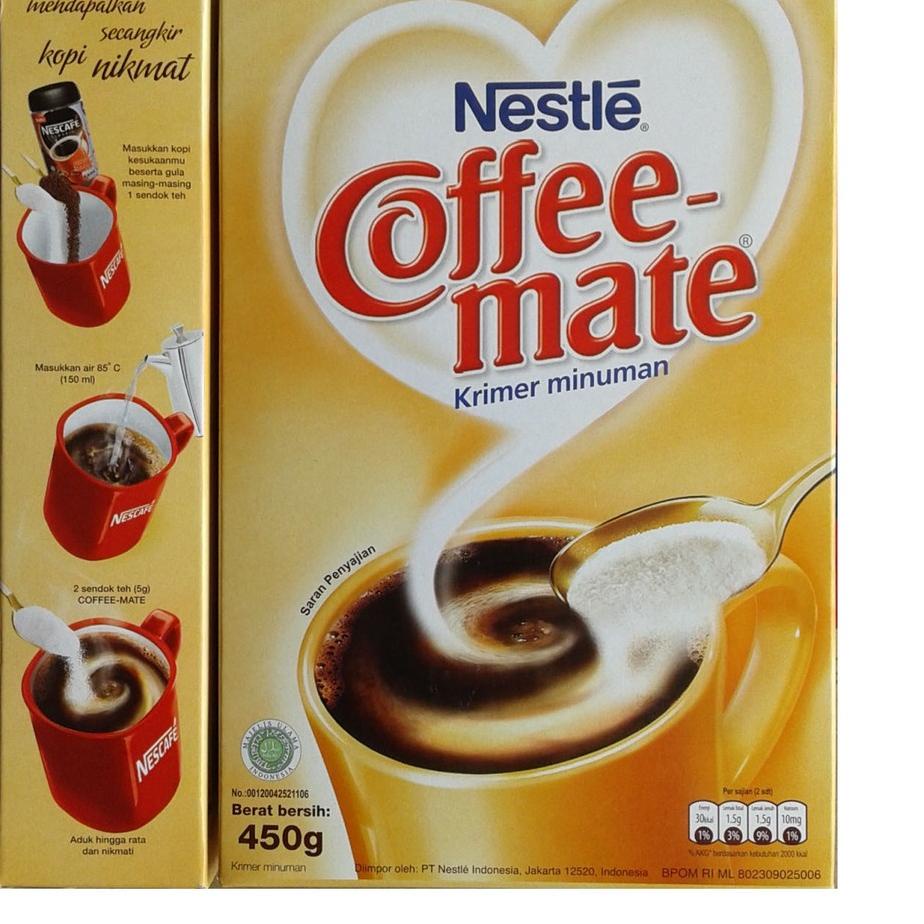 

Spesial disini--Ready Stok Nestle COFFEE - MATE (Krimer / Creamer) 450 gr