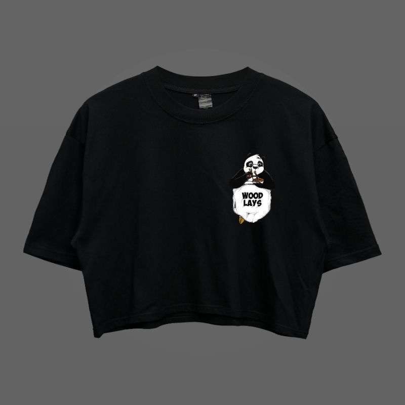 MakeGrosir - OVERSIZE CROP PANDA