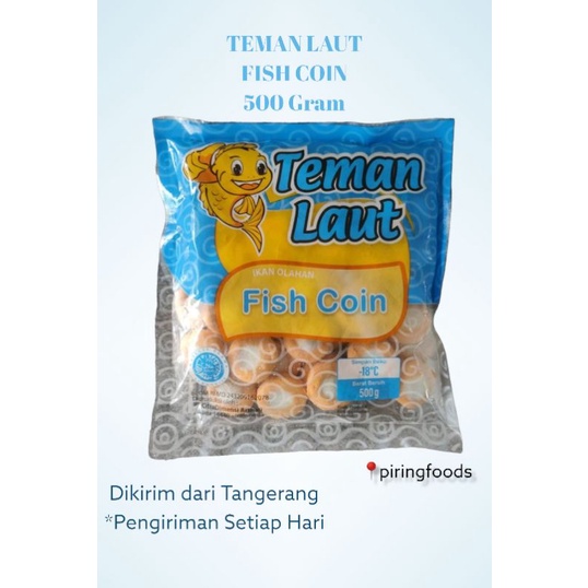 

TEMAN LAUT FISH COIN CEDEA | 500 GRAM