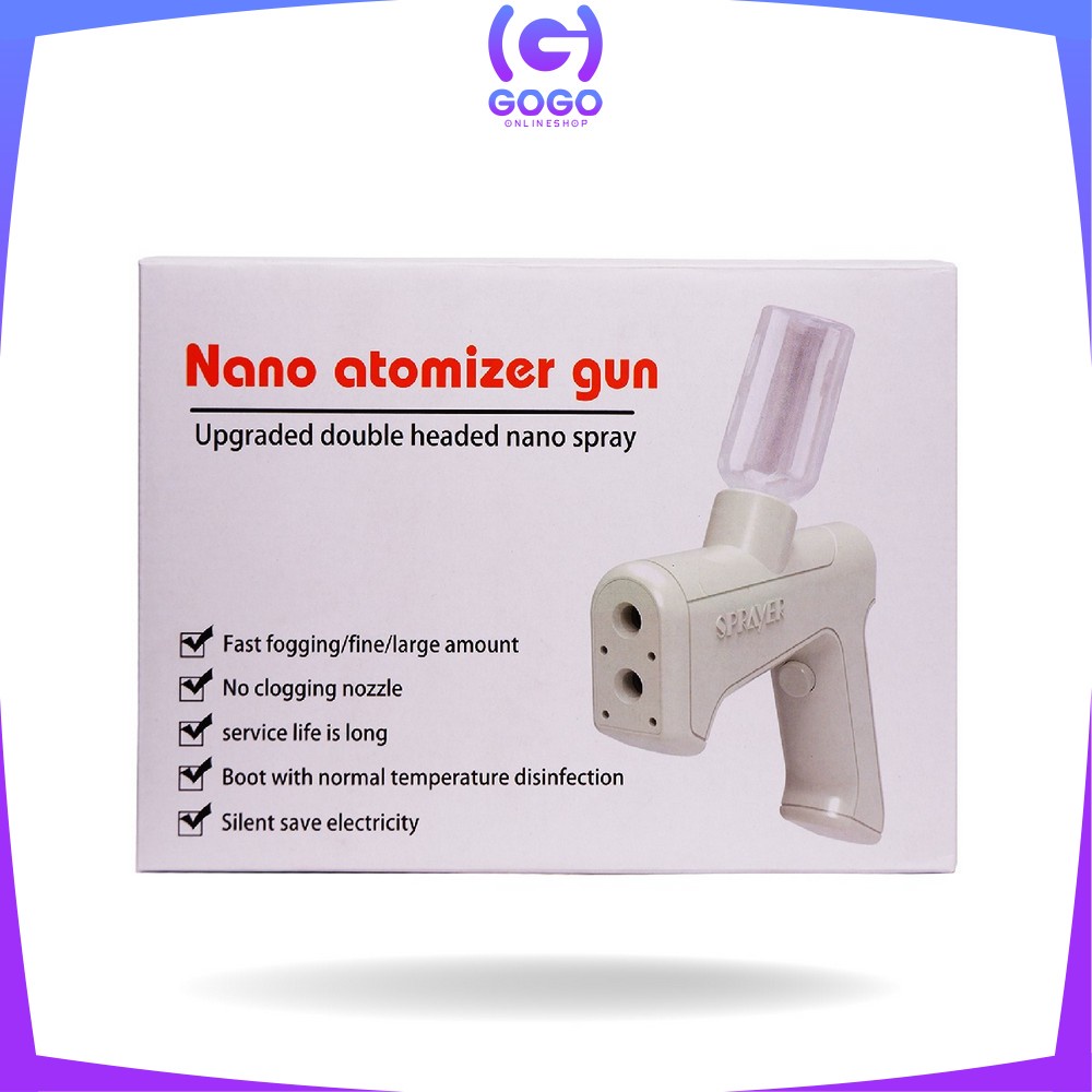 GOGO-C357 Nano Spray Gun Disinfectant / Nano Spray Portable / Mist Sprayer Nano / Sprayer Disinfektan Sterilizer Gun