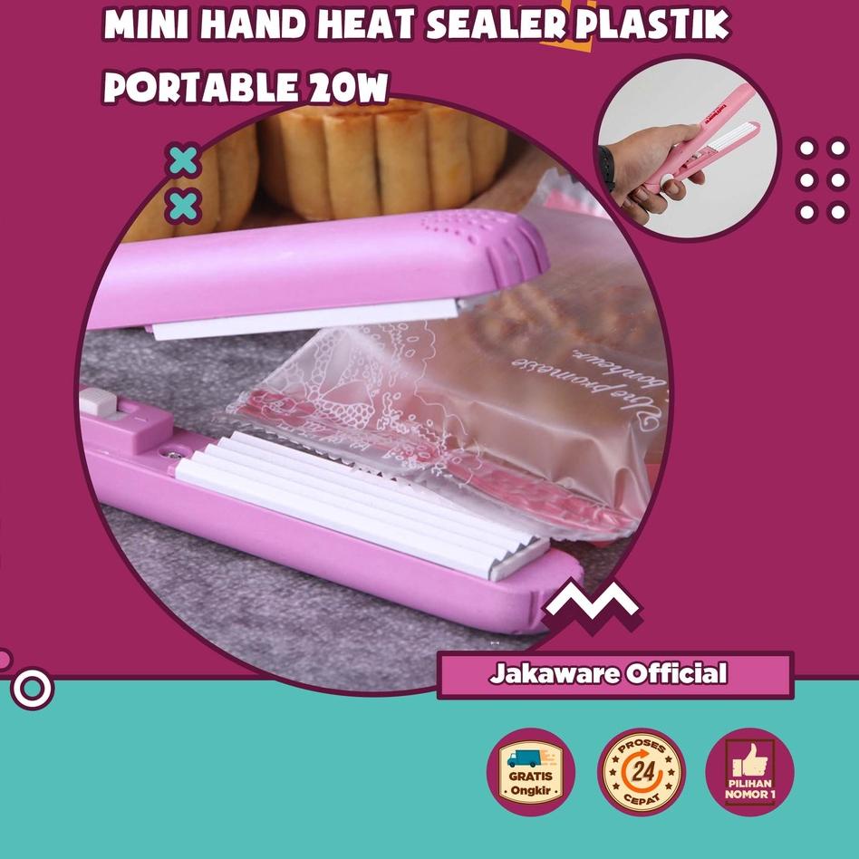 Murah Banget MINI HAND HEAT SEALER PLASTIK SEALING MESIN 20W ALAT PRES ELEKTRIK ELEKTRIC PEREKAT PLA