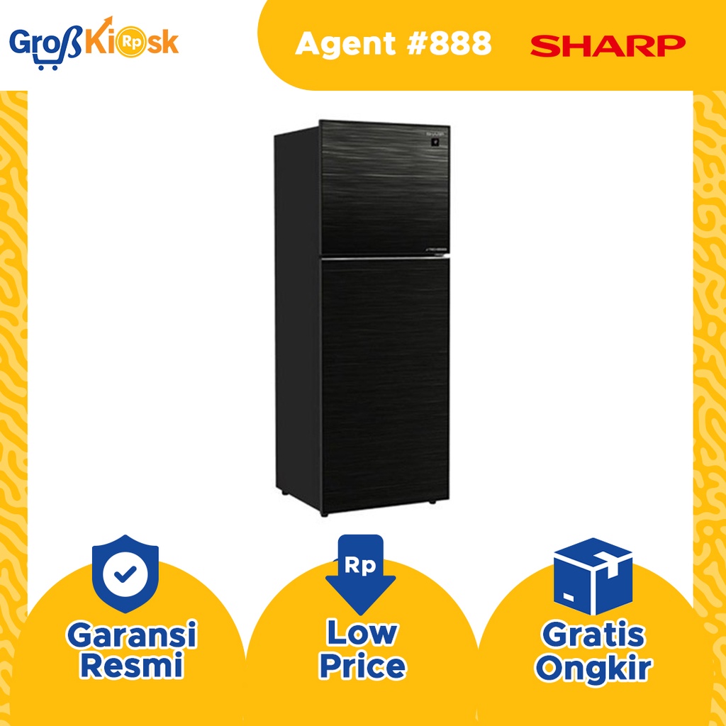 SHARP KULKAS 2PINTU INVERTER SJ-426GI-MK / SJ 426GI MK