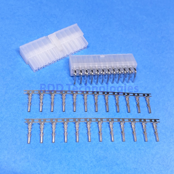 Satu Set Connector Molex 5557 2x12 Pin