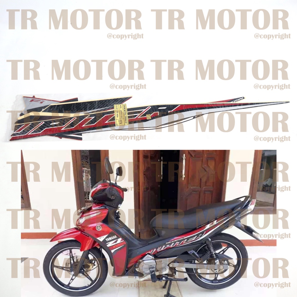 Stiker Motor Jupiter Z1 2021 Sticker Striping Lis Full Set Motor