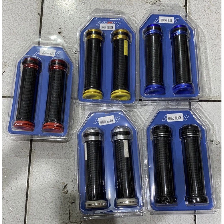 Handgrip Motor Handfat + Jalu Merk NISSIN Universal Buat Nmax/Aerox/Lexi/Pcx/Adv/Vario125/150