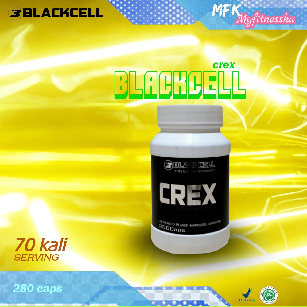 Jual Black Cell Crex 280 Caps Creatine Monohydrate100 Creatine Monohydrate Murni Dalam Bentuk 3064