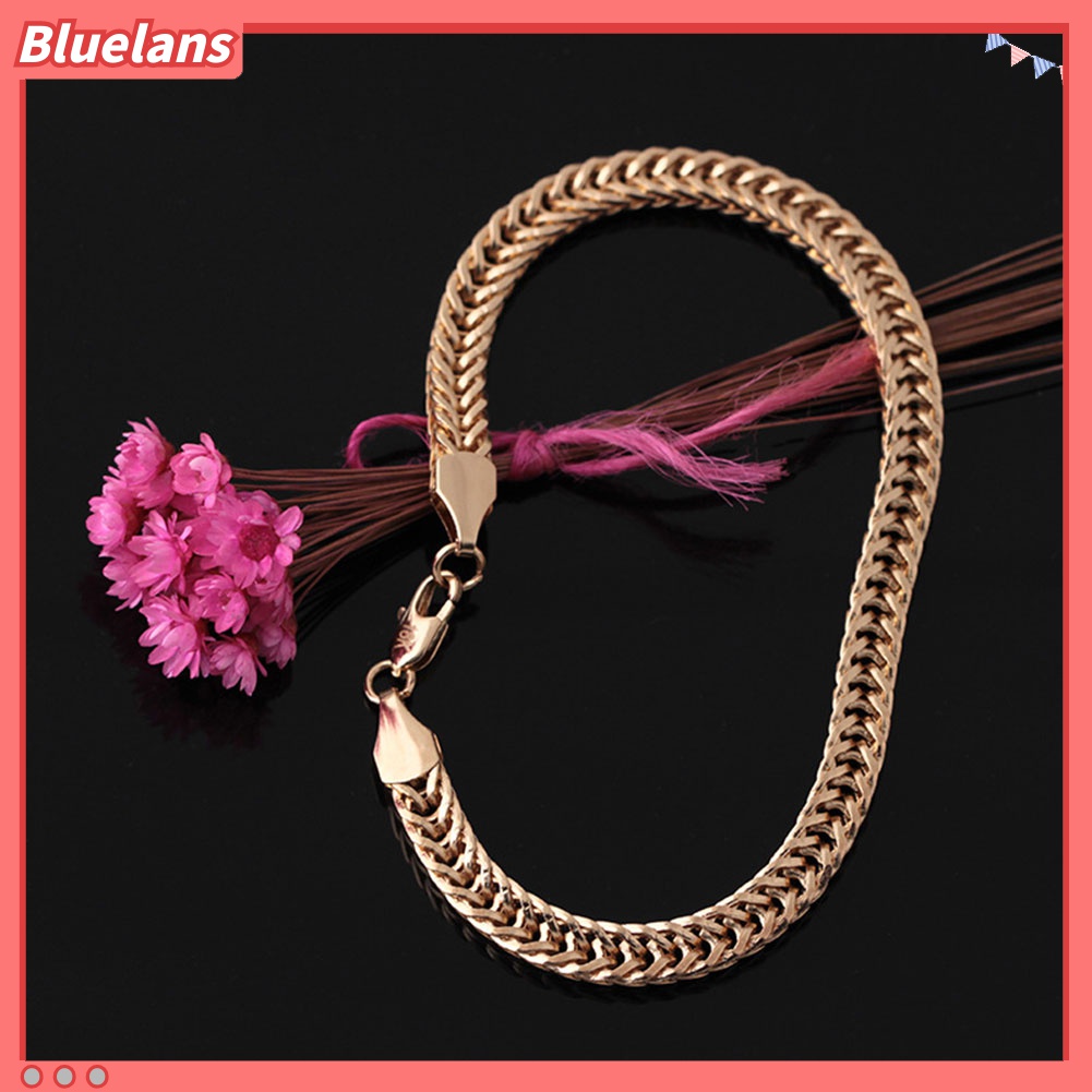 Gelang Rantai Bahan Alloy Untuk Pria Dan Wanita