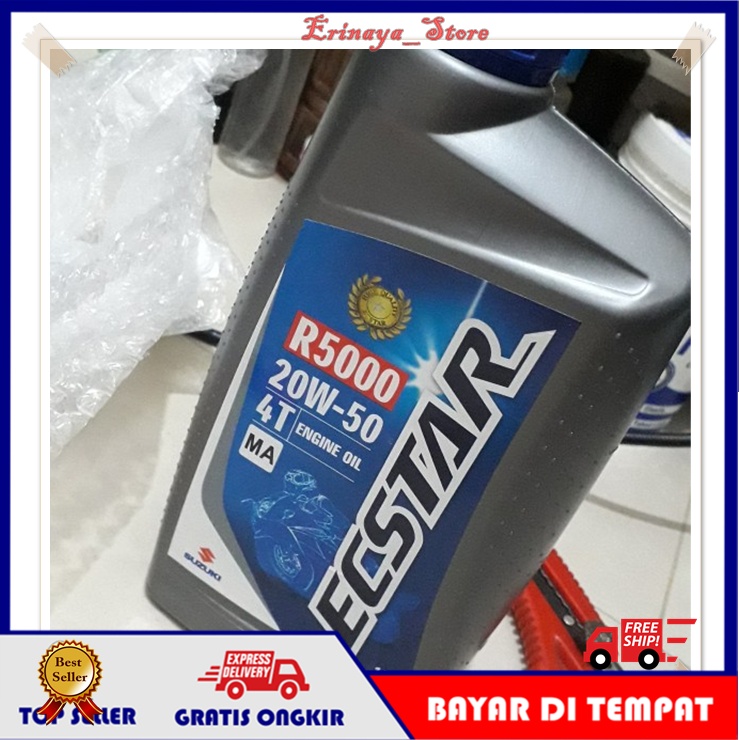 Oli Mesin Motor SGO 4T 4 Tak Suzuki Geunine Oil 20W-50 1 Liter 1L