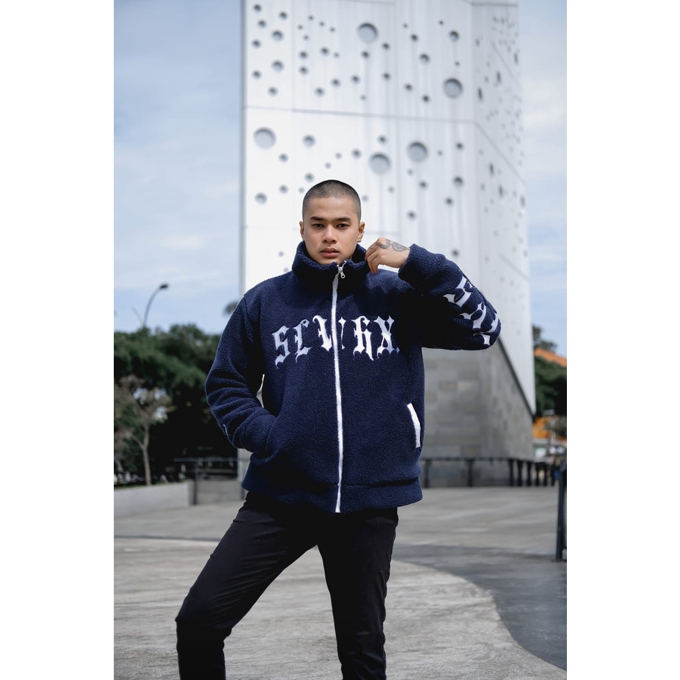 Jaket Pria Sherpa Tebal Original Salvo Hexia