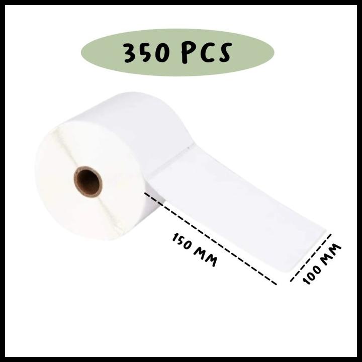 Kertas Stiker Thermal 100X150Mm / Thermal Label 100X150Mm Isi 500 Pcs