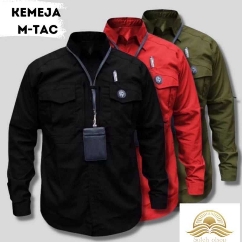 KEMEJA TACTICAL  M TAC  OUTDOOR  / KEMEJA TACTICAL M-TAC / KEMEJA LAPANGAN