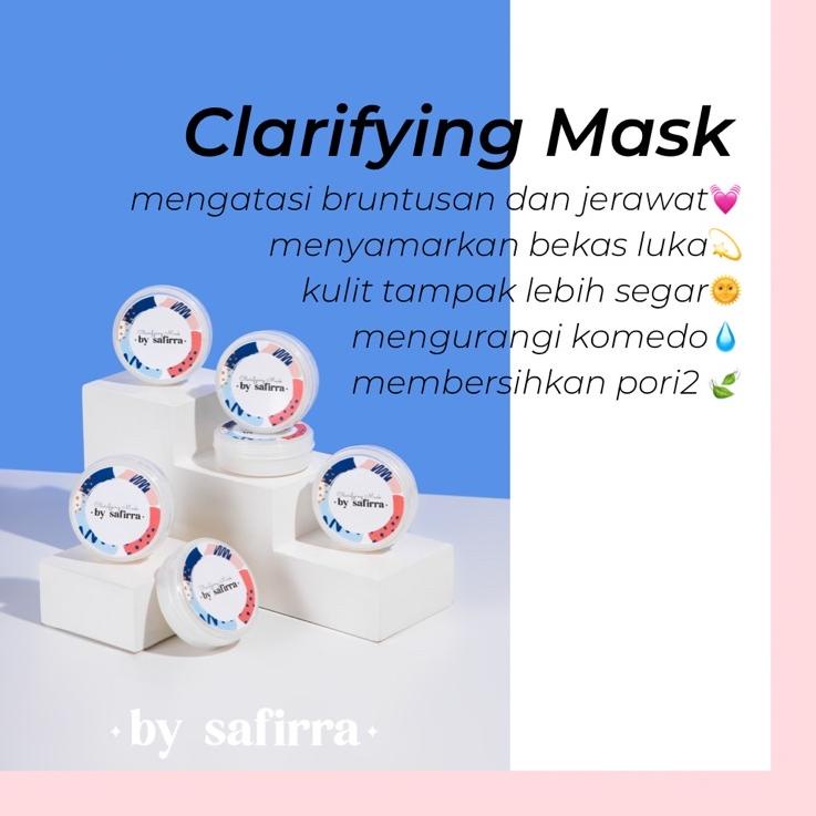 [KODE KTS0T] CLARIFYING MASK BY SAFIRRA BPOM (LINK BARU)