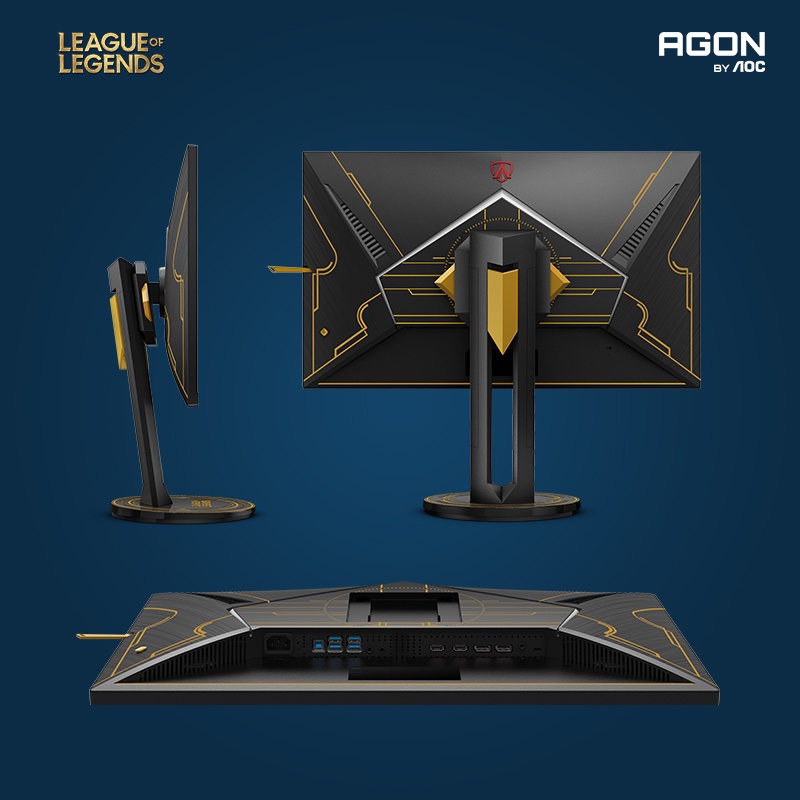 [LIMITED EDITION] AOC AG275QXL LEAGUE OF LEGENDS (27&quot;/IPS/1ms/170Hz)