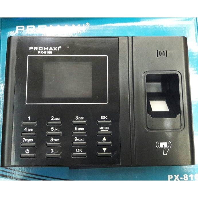 

Mesin Absen PROMAXI PX8100 Access Door Absensi Sidik Jari/Fingerprint