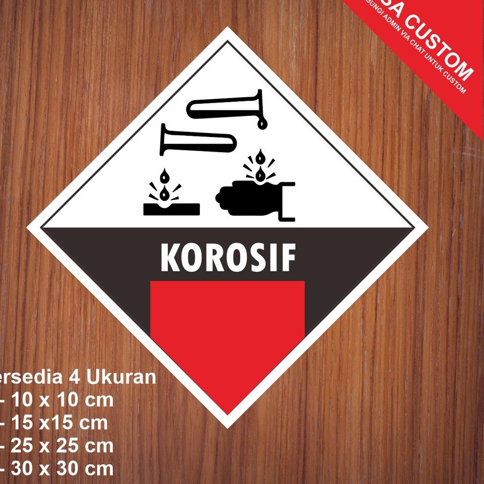 

NEW ARRIVAL Sticker Label Tanda Simbol Limbah B3 Stiker Bahan Berbahaya dan Beracun STIKER HAZMAT ✮ 868